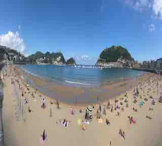 San Sebastian Beach Spain